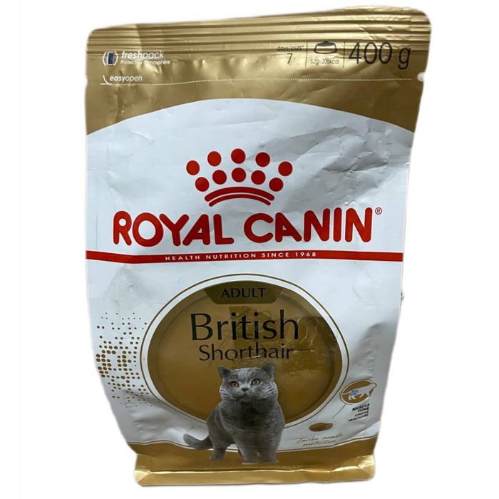 Сухой корм кошек Royal Canin British Shorthair Adult 400 г - домашняя птица - masterzoo.ua