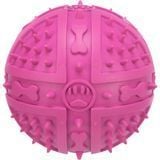 Trixie Ball іграшка для собак з пискавкою 9 см - рожевий - masterzoo.ua