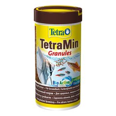 Сухий корм для акваріумних риб Tetra в гранулах «TetraMin Granules» 250 мл (для всіх акваріумних риб) - masterzoo.ua