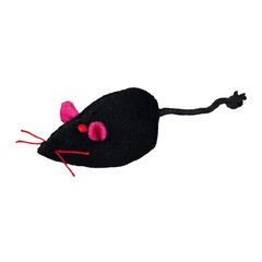 Игрушка для кошек Trixie Мышка с погремушкой 5 см (плюш, цвета в ассортименте) - masterzoo.ua