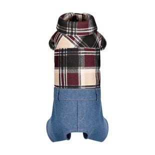Костюм для собак Pet Fashion Dandy XS - коричнево-синий - masterzoo.ua