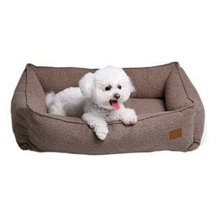 Noble Pet Albert Teddy лежак для собак M 70х50 см - коричневий - masterzoo.ua