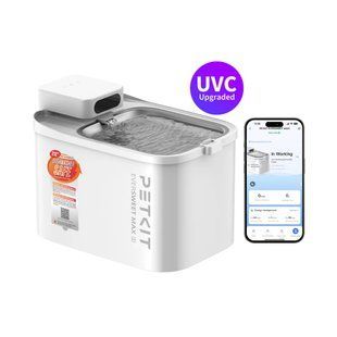 Поилка-фонтан для кошек Petkit EverSweet Max 2 (UVC) 3 л - белый - masterzoo.ua