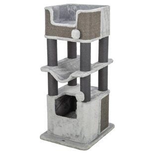 Кігтеточка-комплекс для котів Trixie Lucano XXL 110 см - сірий - masterzoo.ua