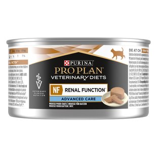 Влажный корм для кошек, при заболеваниях почек Pro Plan Veterinary Diets NF Renal Function 195 г (ассорти) - masterzoo.ua