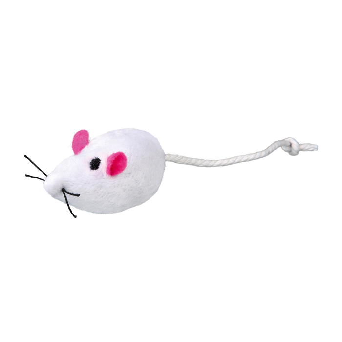 Іграшка для котів Trixie Мишка з брязкальцем 5 см (плюш, кольори в асортименті) - masterzoo.ua