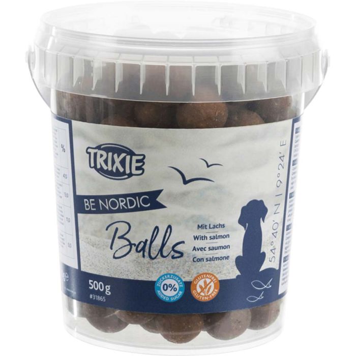 Ласощі для собак Trixie BE NORDIC Salmon Balls 500 г (лосось) - masterzoo.ua