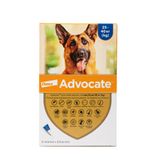 Краплі на холку для собак Elanco Bayer Advocate від 25 до 40 кг, 3 піпетки