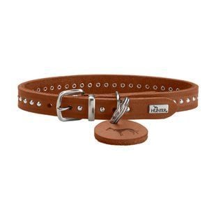 Hunter Aalborg Style нашийник для собак XS-S - коричневий - masterzoo.ua