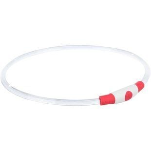 Ошейник для собак Trixie Flash Light Ring USB S-M - красный - masterzoo.ua