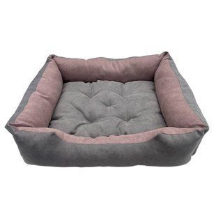 Лежак для собак Pet Fun M 70х50х18 см - разноцветный - masterzoo.ua