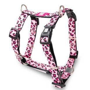 Max and Molly H-Harness Рожевий леопард шлея для собак 43-51 см - різнокольоровий - masterzoo.ua