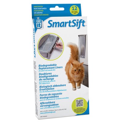Пакети збиральні Catit для котячого туалету «SmartSift» 40 x 25 см, d=22, 12 шт - masterzoo.ua