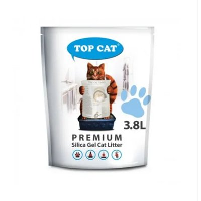 Наполнитель туалета для кошек TOP CAT 5 L (силикагелевый) - masterzoo.ua
