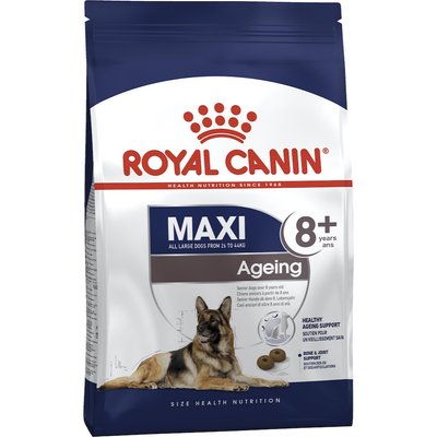 Сухий корм для літніх собак великих порід Royal Canin Maxi Ageing 8+, 15 кг (домашня птиця) - masterzoo.ua