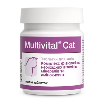 Таблетки для кошек Dolfos Multivital Cat mini 90 шт - masterzoo.ua