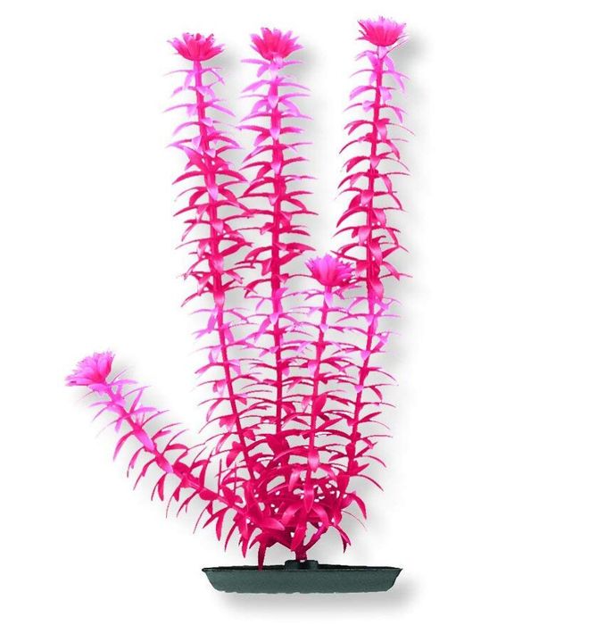 Декорація для акваріума Marina AquaScaper рослина «Anacharis Pink-Red» 20 см (пластик) - masterzoo.ua