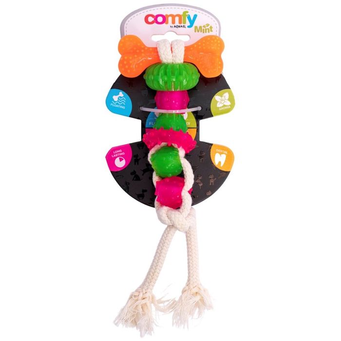 Іграшка для собак Comfy Dental Toother, 21 см 7 шт - м'ята - masterzoo.ua