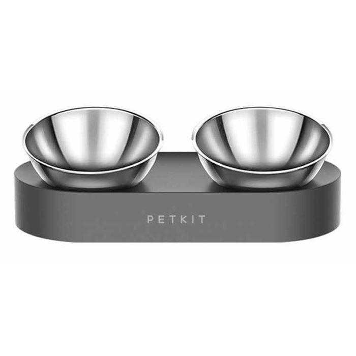 Petkit Fresh Nano two миска для котів 480 мл та 275 мл - чорний - masterzoo.ua