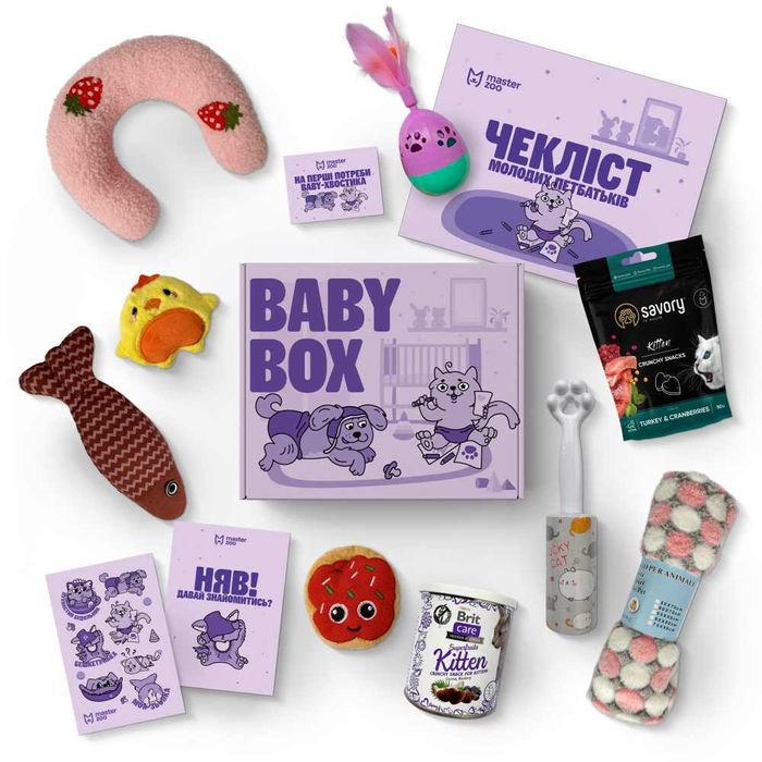 Набор Baby Box для кошек - masterzoo.ua