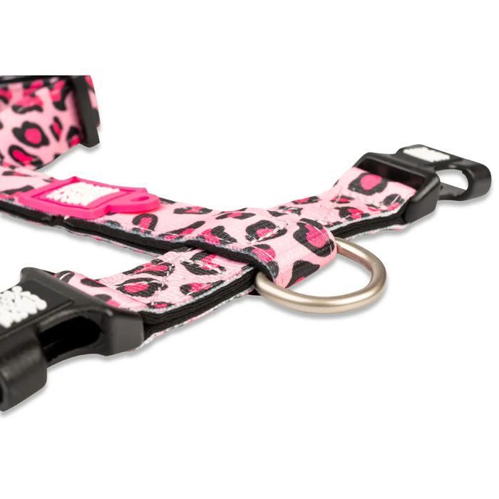 Max and Molly H-Harness Розовый леопард шлейка для собак 43-51 см &ndash; разноцветный - masterzoo.ua