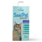 Наповнювач для котячого туалету Природа Sani Pet 5 кг - бентонітовий