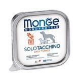 Вологий корм для собак Monge Monoprotein Solo 150 г - індичка - masterzoo.ua
