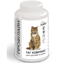 Вітамінно-мінеральна добавка для котів ProVET Профілайн Гаг комплекс 180 табл, 145 г (для суглобів та зв'язок) - masterzoo.ua