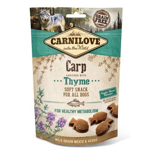 Лакомство для собак Carnilove Carp with Thyme 200 г (рыба) - masterzoo.ua