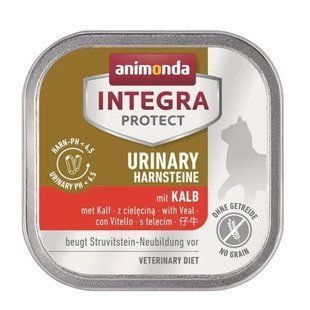 Вологий корм для котів Animonda Integra Protect Urinary 100 г - телятина - masterzoo.ua