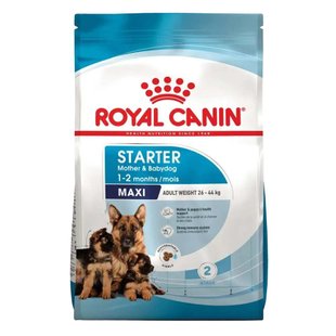 Сухой корм для щенков Royal Canin Maxi Starter 4 кг - masterzoo.ua