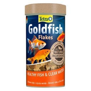 Сухий корм для золотих риб Tetra Goldfish Flakes 250 мл - пластівці - masterzoo.ua