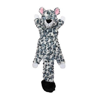 Іграшка для собак Jolly Pets Білий Леопард з пискавкою 18 см - masterzoo.ua