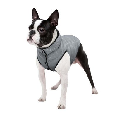 Курточка для собак Collar WAUDOG Clothes светоотражающая, L 55, В 77-80 см, С 50-55 см - masterzoo.ua