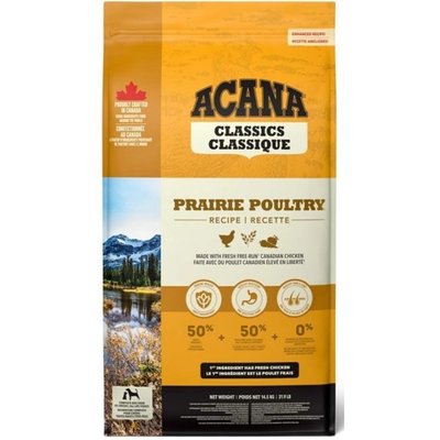 Сухой корм для взрослых собак всех пород Acana Prairie Poultry 14,5  кг - masterzoo.ua