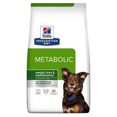 Сухий корм для собак Hill’s Prescription Diet Metabolic 1,5 кг - ягня та рис - masterzoo.ua