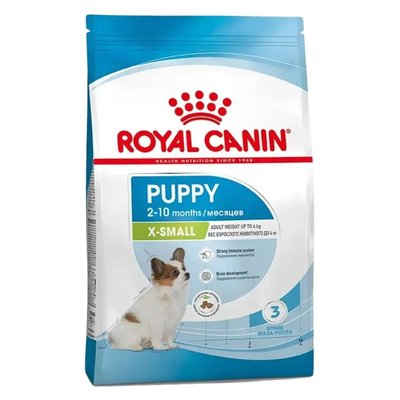 Сухий корм для цуценят Royal Canin X-Small Puppy 3 кг - masterzoo.ua