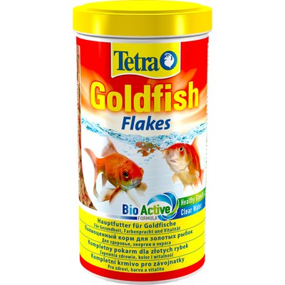 Сухой корм для аквариумных рыб Tetra в хлопьях «Goldfish» 250 л (для золотых рыбок) - masterzoo.ua