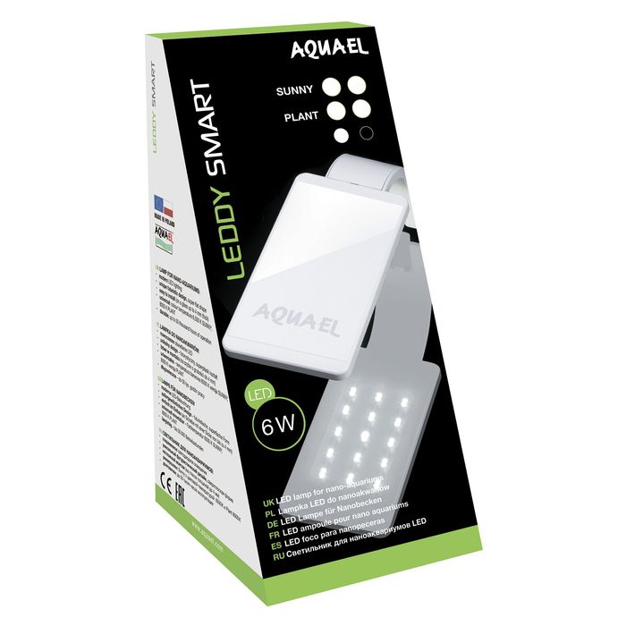 Світлодіодний світильник Aquael «Smart» 6 W, чорний корпус (Sunny) - masterzoo.ua