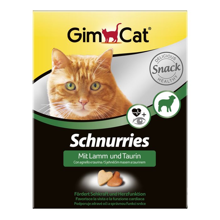 Ласощі для котів GimCat Schnurries 420 г (ягня) - masterzoo.ua