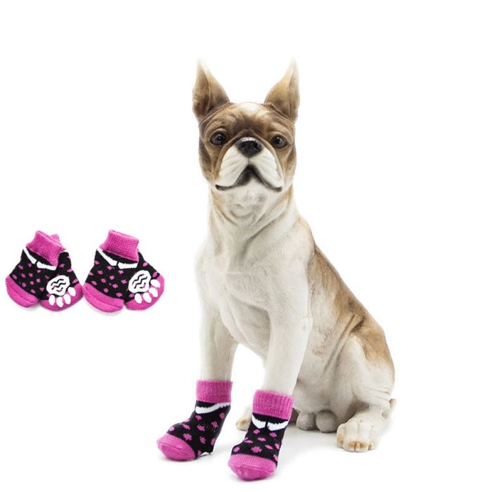 Шкарпетки для собак Alfie XS горох 4 шт - masterzoo.ua