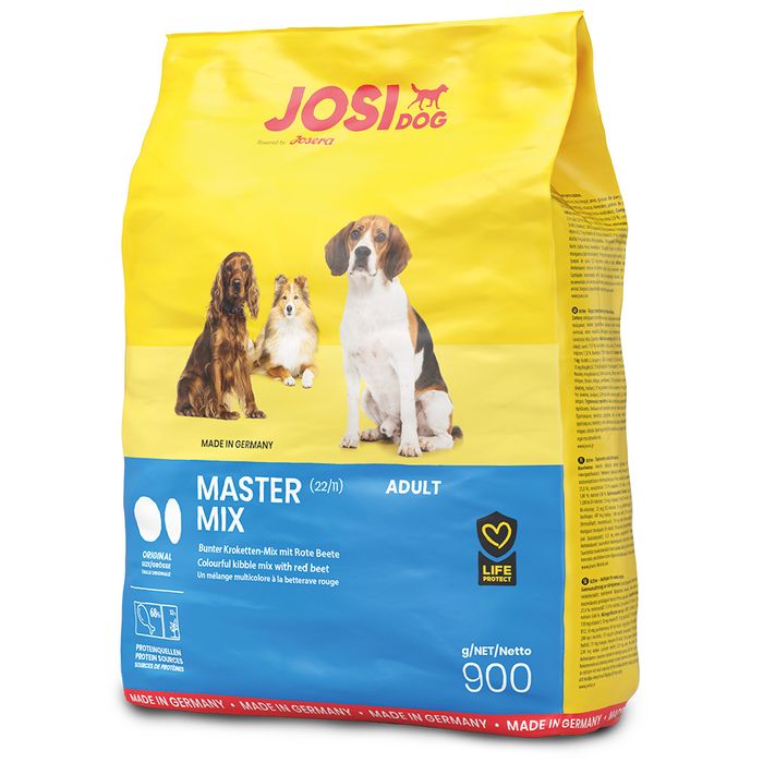 Сухой корм для взрослых собак всех пород Josera JosiDog Master Mix 900 г (домашняя птица) - masterzoo.ua