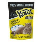 Наполнитель силикагелевый для кошачьего туалета Kotix Mini 3 л - без аромата - masterzoo.ua