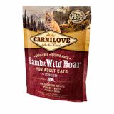 Сухой корм для стерилизованных кошек Carnilove Cat Lamb & Wild Boar - Sterilised 400 г (ягненок и кабан)