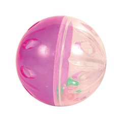 Іграшка для котів Trixie М'яч з брязкальцем d=4,5 см, набір 4 шт. (пластик, кольори в асортименті) - masterzoo.ua