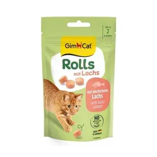Ласощі для котів GimCat Rolls 40 г - лосось