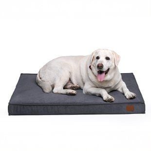 Матрац для собак Noble Pet Nolan Velvet 100х80 см - сірий - masterzoo.ua