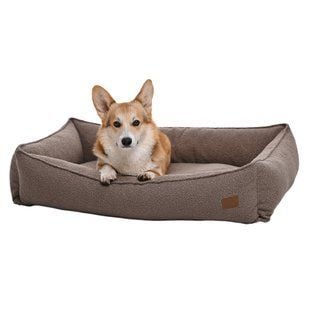 Noble Pet Albert Teddy лежак для собак L 90х60 см &ndash; коричневый - masterzoo.ua