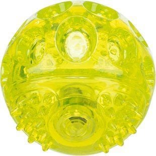 Trixie Flashing Ball игрушка для собак 7,5 см - желтый - masterzoo.ua