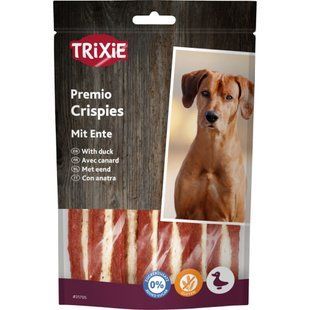 Ласощі для собак Trixie Premio Crispy 100 г - качка - masterzoo.ua